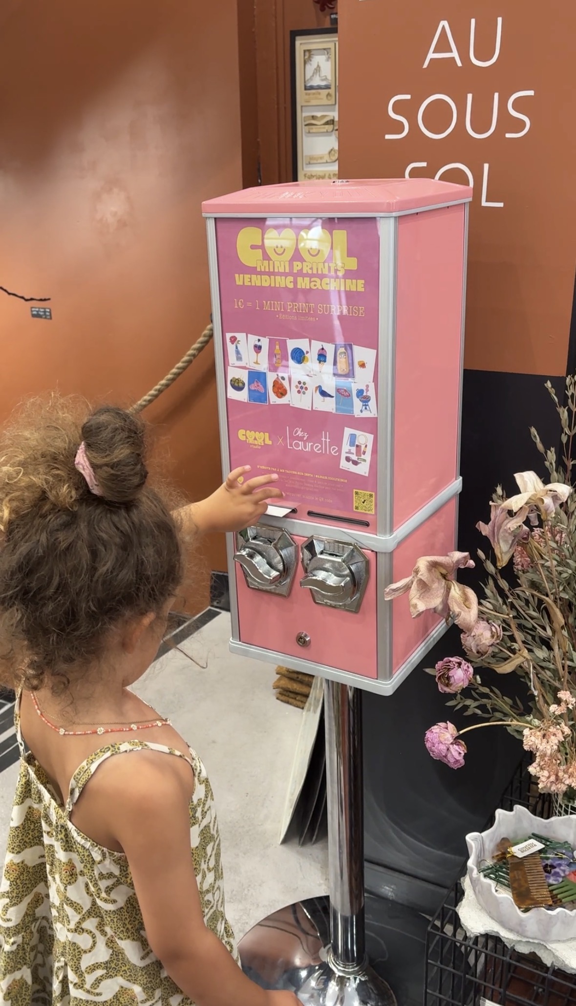 Machine pendant un événement